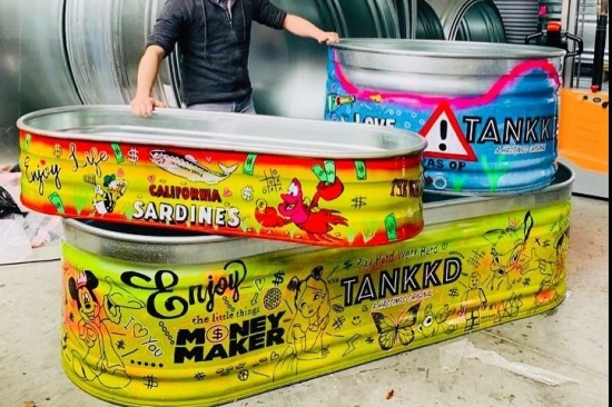 Als een sardientje in een badkuip