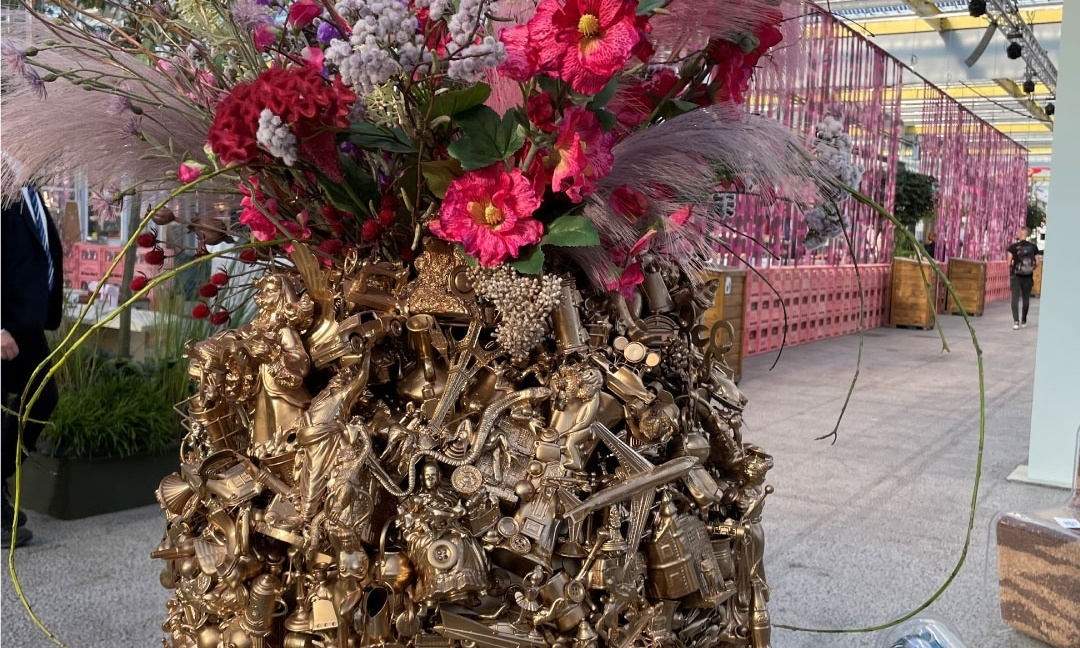 Vandaag bloemschikken!