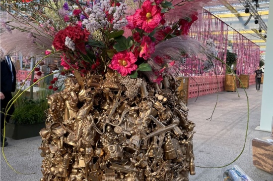 Vandaag bloemschikken!